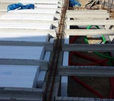 Pose du plancher du vide sanitaire