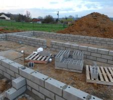 Construction du vide-sanitaire