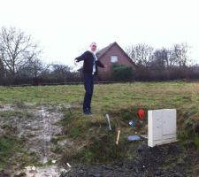 Le bonheur d'un homme, se lit simplement sur son visage!