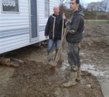 Raccordement du mobil-home