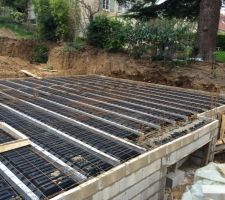 Ave accès vide sanitaire par le garage, il avait été oublié;)