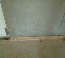 Probl&egrave;me d'&eacute;tanch&eacute;it&eacute; liaison Mur/Dalle