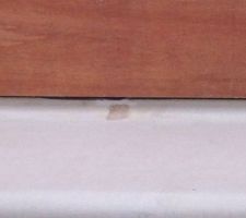 Appui de fenêtre à changer