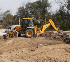 Suite r&eacute;alisation plateforme du bas