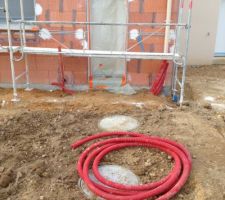 Cuve pos&eacute;e: reste les regards accessibles