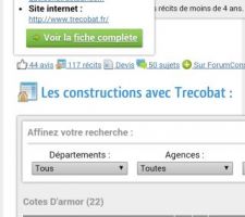 Bug sur le site