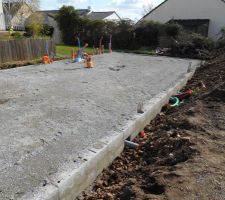 Vue proche des fondations