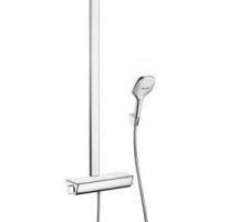 Colonne douche du haut Hansgrohe.