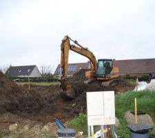 Descente de sous sol.