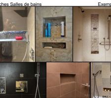 Présentation niches salles de bain