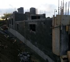 Façade arrière (sud)