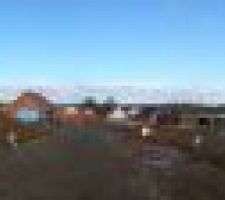 Panoramique du terrain