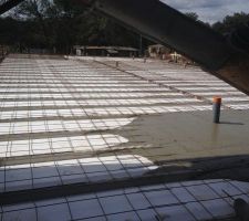 ça y est le béton arrive !