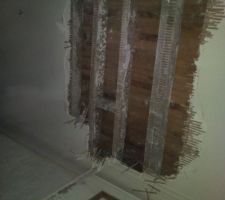 D&eacute;molition plafond