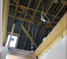 L'&eacute;tage au d&eacute;but des travaux