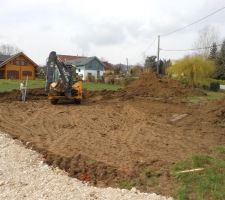 Le trou de la maison est fait