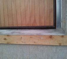 Seuil portes de garage