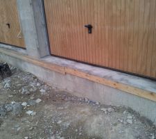 Seuil portes de garage