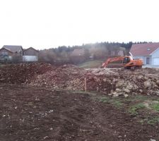 La suite du terrassement