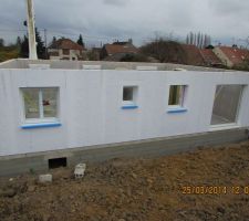 Façade OUEST (terrasse)