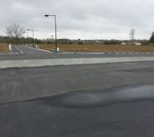 Le 26 mars 2014 ; C'est pr&ecirc;t : les terrains sont termin&eacute;s ! Youpiii !