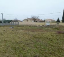 Photo en cours de d&eacute;broussaillage