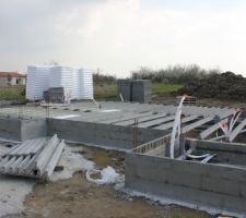 Mise en place des Hourdis