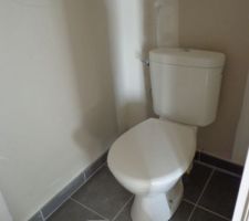 Toilette du bas.