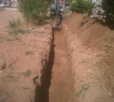 Tranchée drainante