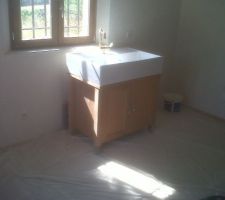 Evier de cuisine temporaire