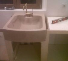 Evier de cuisine d&eacute;finitif ))