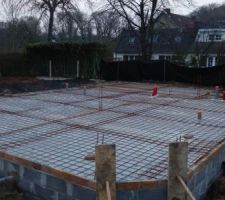 Derniere étape avant de couler le beton !! tout est pret!