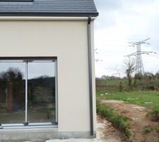 Goutti&egrave;res mises en place