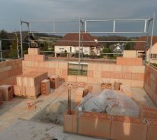 La chambre au-dessus du garage prend forme