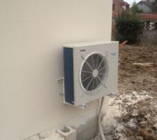 11 03 2014 - Vue maison avec la pompe &agrave; chaleur