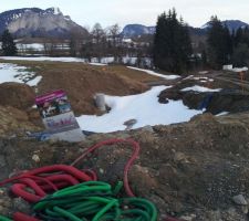 Les restes de terrassement !