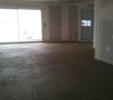 Chappe pour carrelage rdc terminée