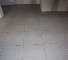 Carrelage de l'arrière-cuisine