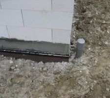Etanchéité/drainage vertical murs enterrés