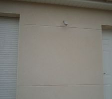 L'enduit est termin&eacute; - 30/03/2014