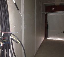 Isolation du garage.