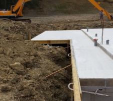 La future terrasse...