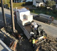 Début chantier toiture terrasse