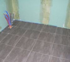 Emplacement de la baignoire