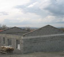 élévation des murs finie