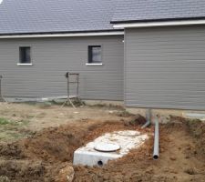Fosse septique béton