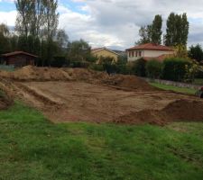 D&eacute;marrage des travaux le 26 octobre 2013 avec chef de chantier.