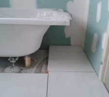 Carrelage de la SDB