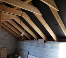 Combles &agrave; isoler