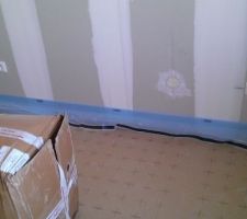 Finition électrique   isolation dalle